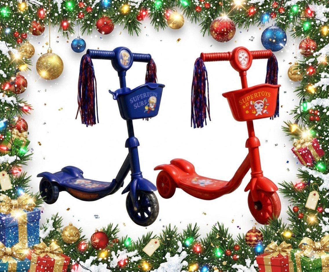 Patinetas de 2 y 3 ruedas por edades